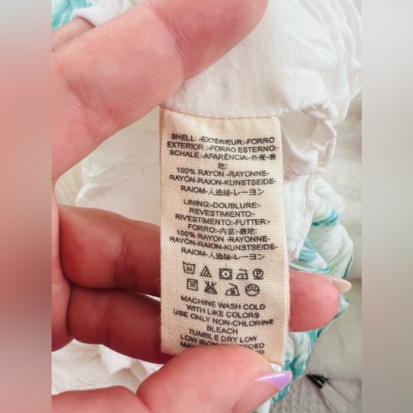 FREE PEOPLE Womens Tropical Oasis Jumper in White size S‎ - Picture 7 of 7